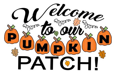 Pumpkin Patch Sign Printable